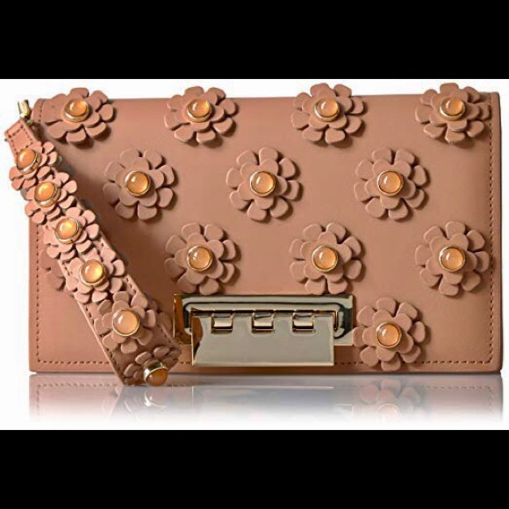 ZAC Zac Posen  
EARTHETTE LARGE CLUTCH GINGER